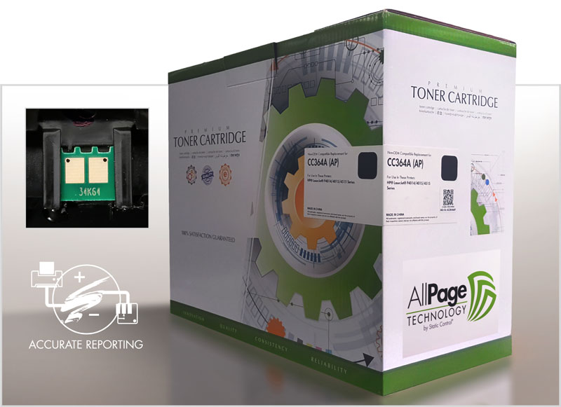 AllPage Product Box, AllPage chip and accurate reporting icon
