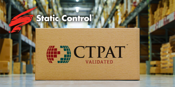 Static Control receives CTPAT certification 