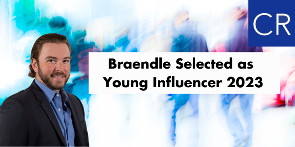 VP Josh Braendle Selected by Cannata Report as Young Influencer in Office Industry