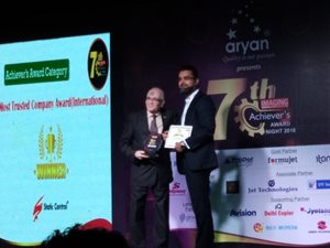 IqbalAcceptsAward.jpg NCA Awards SCC Most Trusted Company