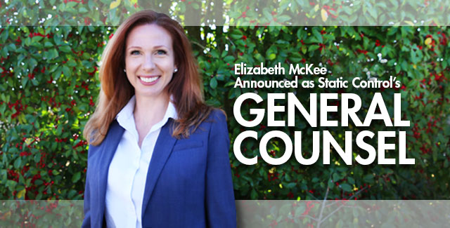 Elizabeth McKee Announced as New General Counsel Announced at Static Control 