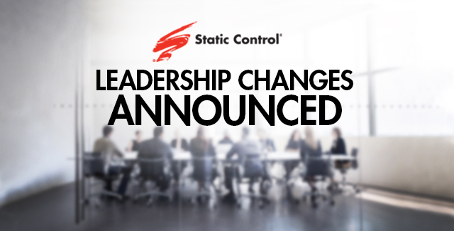 Management changes at Static Control 