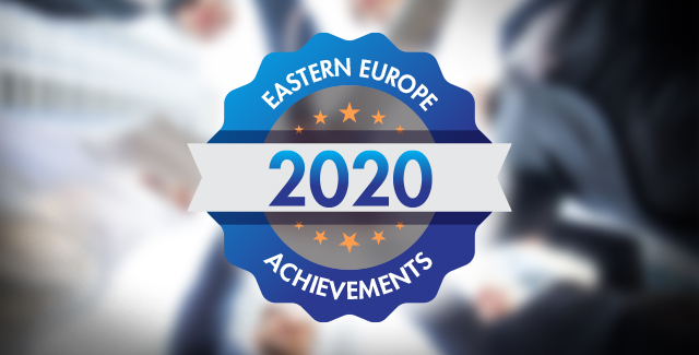 Three Companies in Eastern Europe were recognized for achievements in 2020