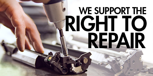 Static Control issues statement to FTC in support of the right to repair.